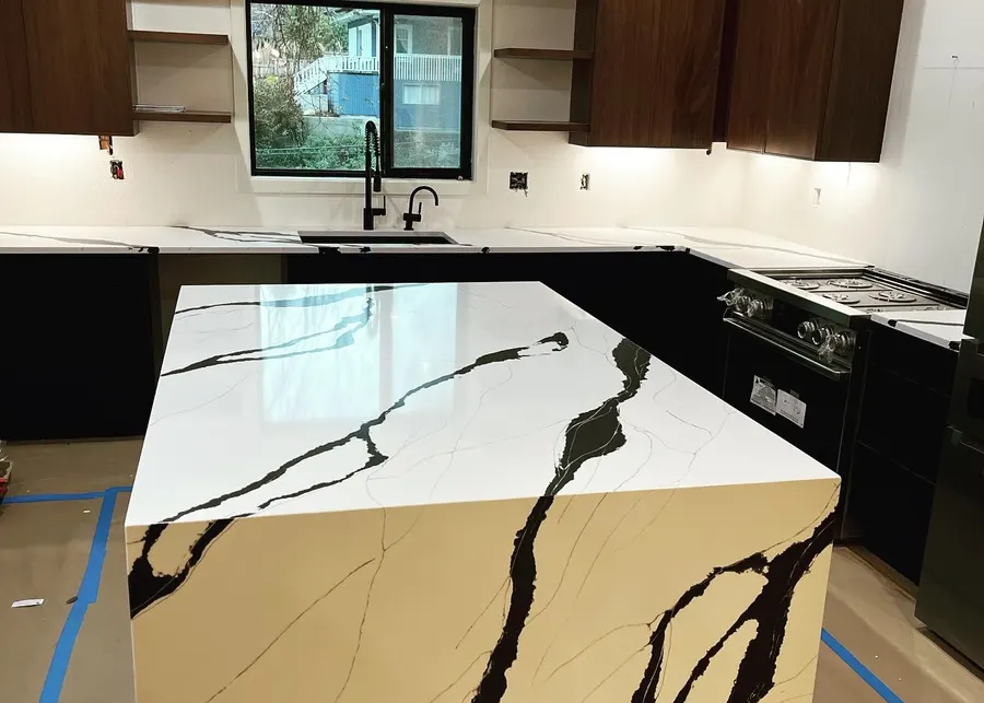 Kitchen countertops by Top Granite. A Top Granite project