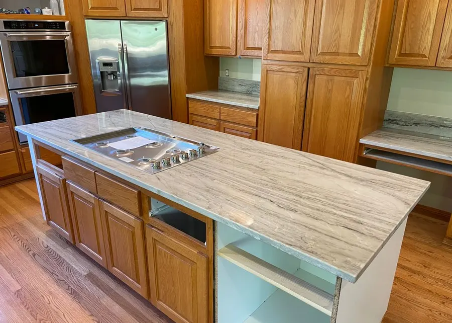 Kitchen countertops by Top Granite. A Top Granite project