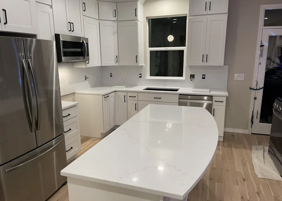 Kitchen countertops by Top Granite. A Top Granite project