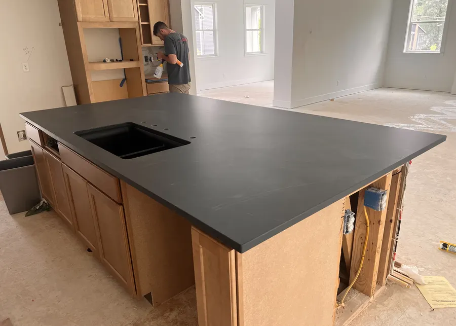 Kitchen countertops by Top Granite. A Top Granite project