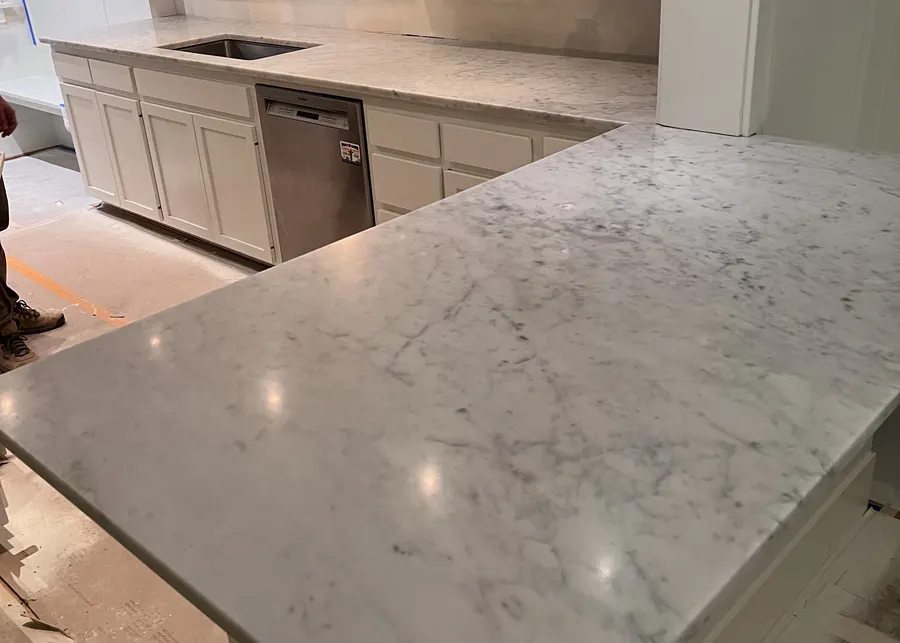 Kitchen countertops by Top Granite. A Top Granite project