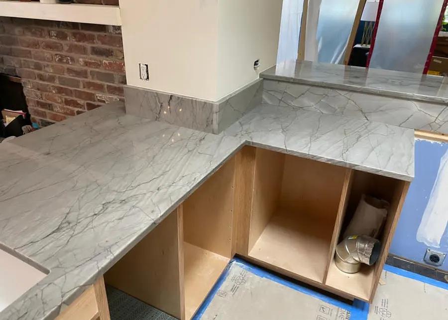 Kitchen countertops by Top Granite. A Top Granite project