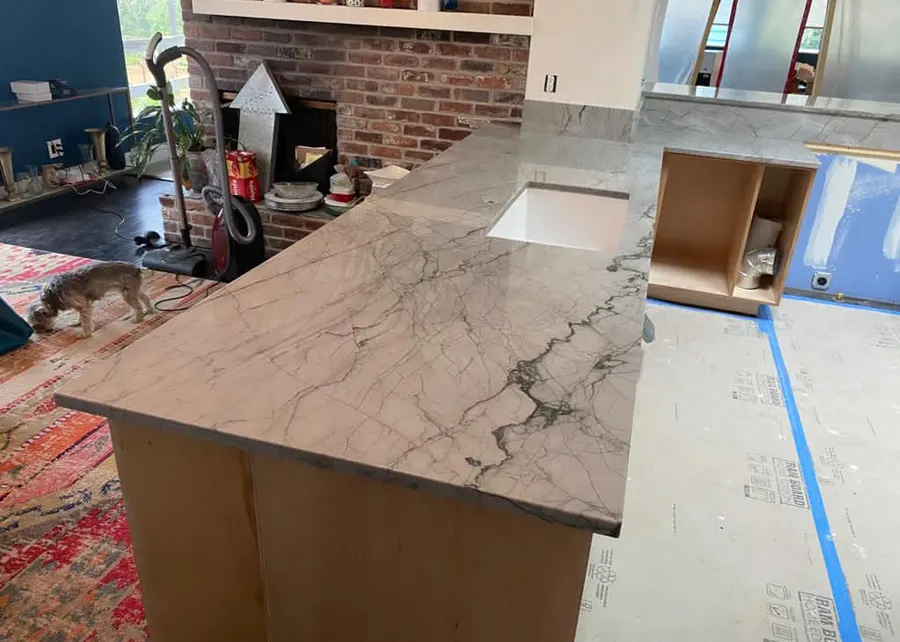 Kitchen countertops by Top Granite. A Top Granite project
