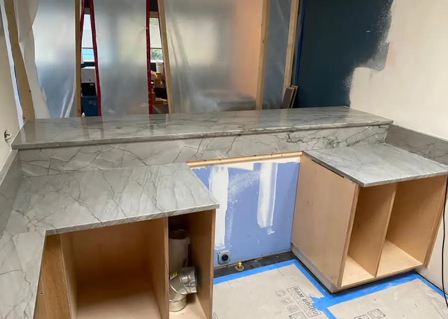 Kitchen countertops by Top Granite. A Top Granite project