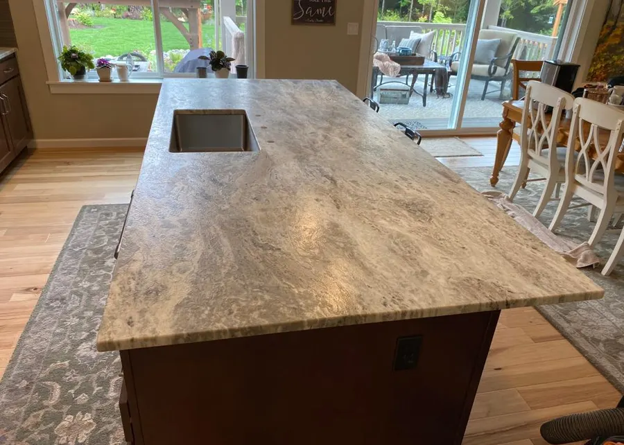 Kitchen countertops by Top Granite. A Top Granite project