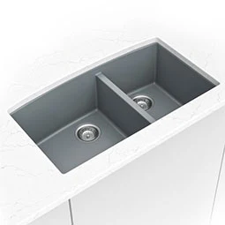 MSI Grey Quartz Double Bowl 60/40-3219