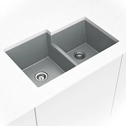 MSI Gray Quartz Double Bowl 60/40-3221