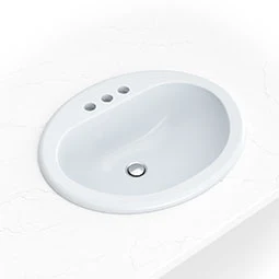 MSI Overmount White Oval 2118