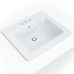 MSI Overmount White Rectangle 2118