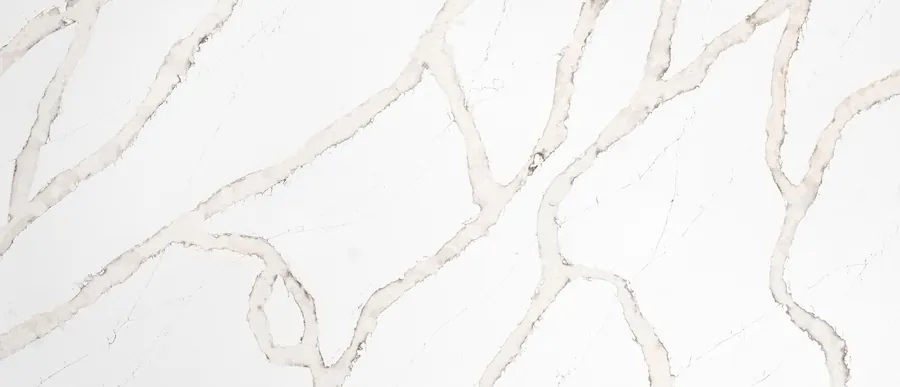 Calacatta Goa quartz slab, MSI Q Premium