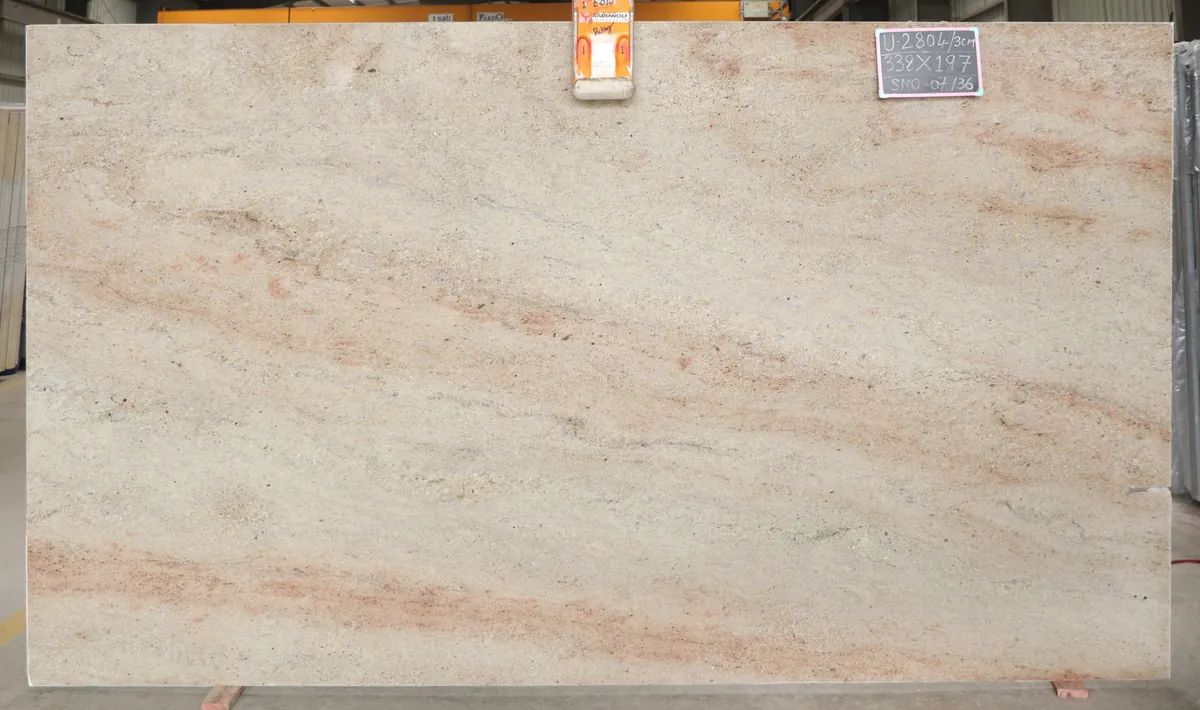 Astoria 3cm Polished + Leathered slab at Easy Stones Seattle