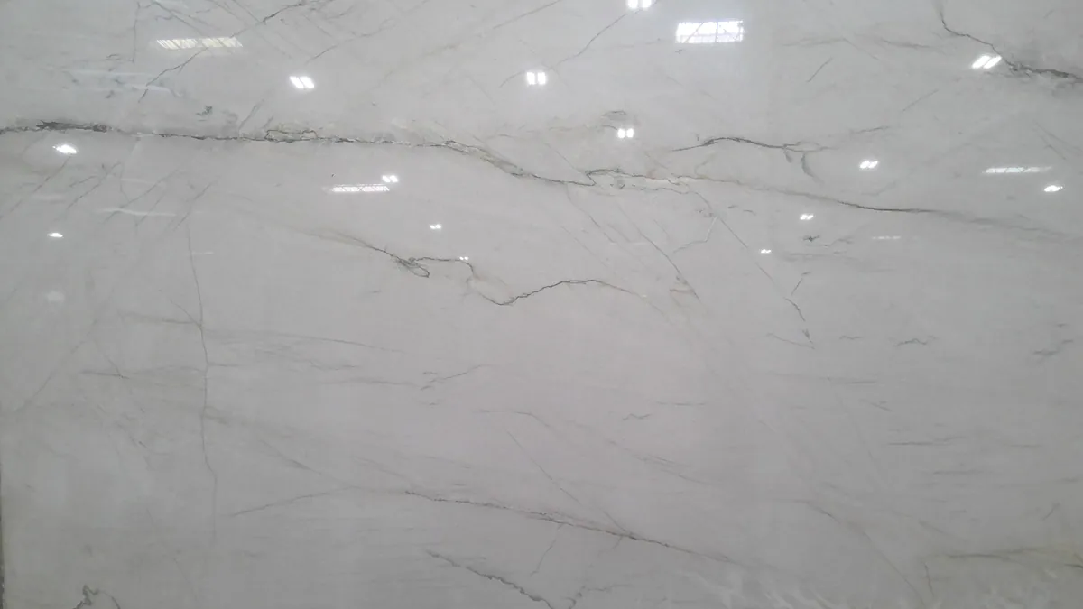 Bianco Superiore 3cm Polished slab at Easy Stones Seattle
