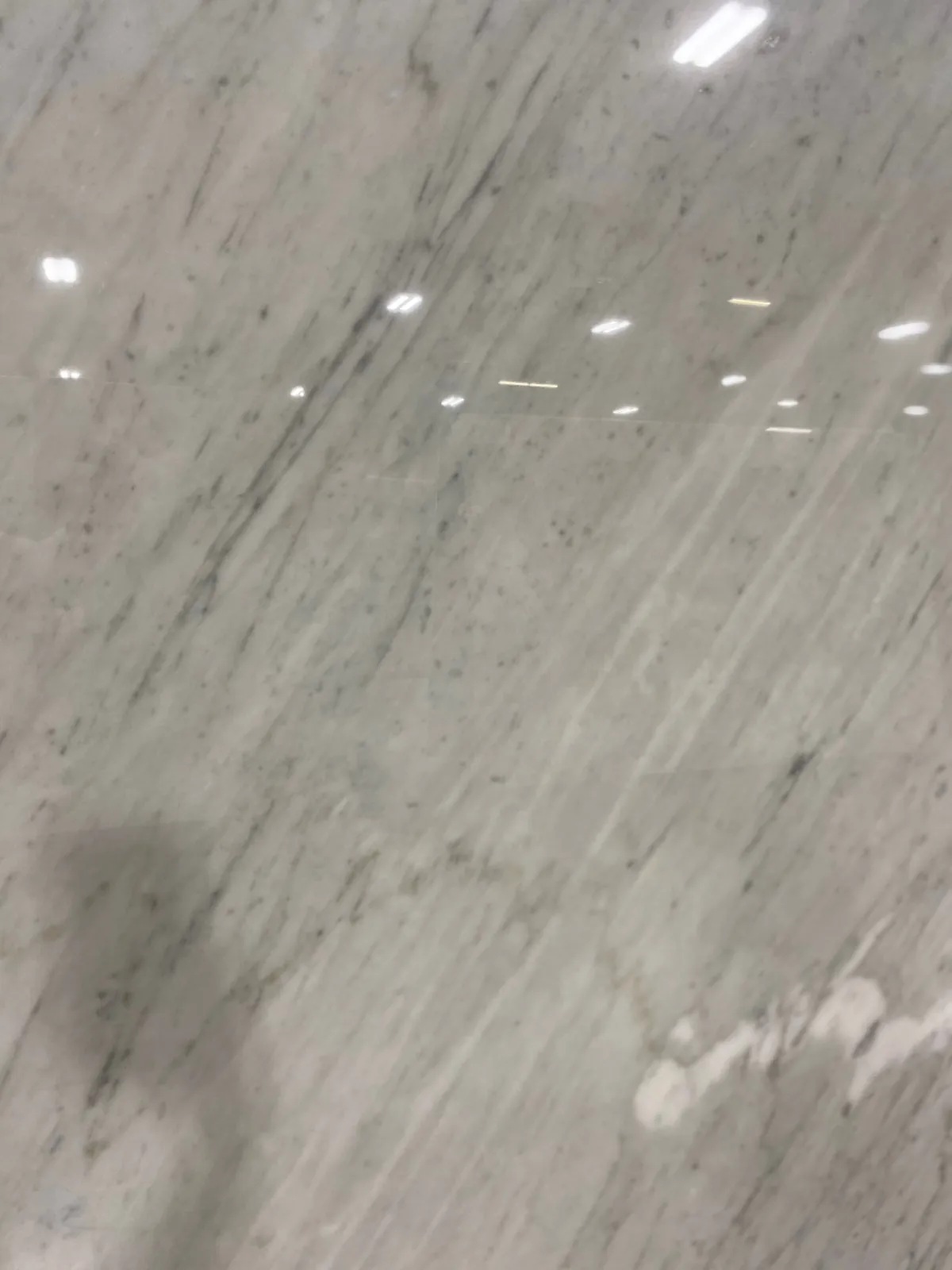 White Carrara 3cm Polished slab at Easy Stones Seattle